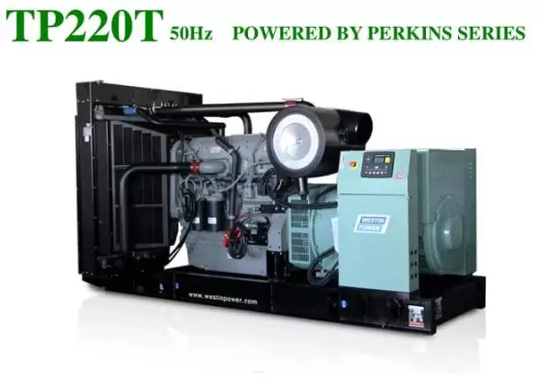 Perkins TP220T 200 KVA Open Series
