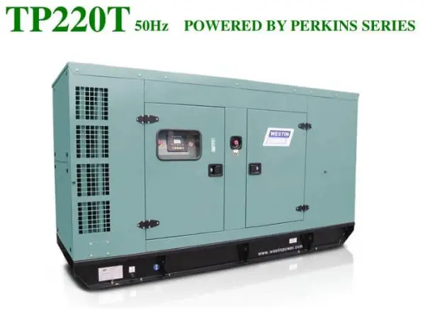 Perkins TP220T 200 KVA Silent Series