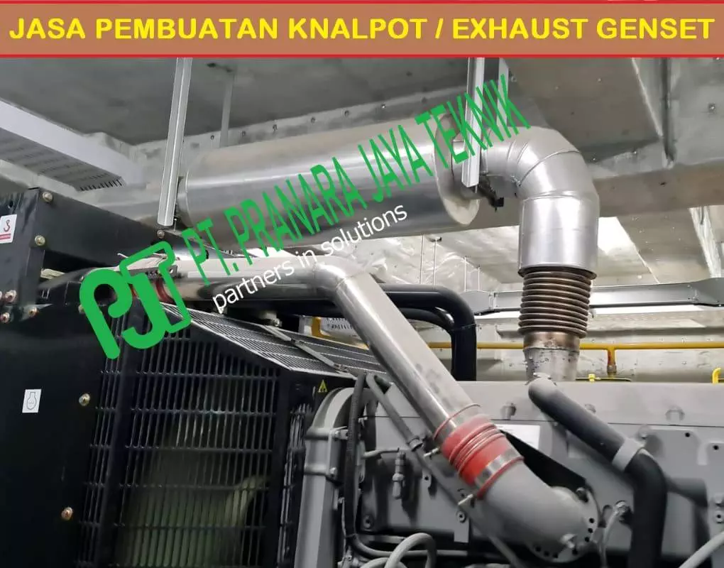 Jasa Pembuatan Knalpot / Exhaust Genset